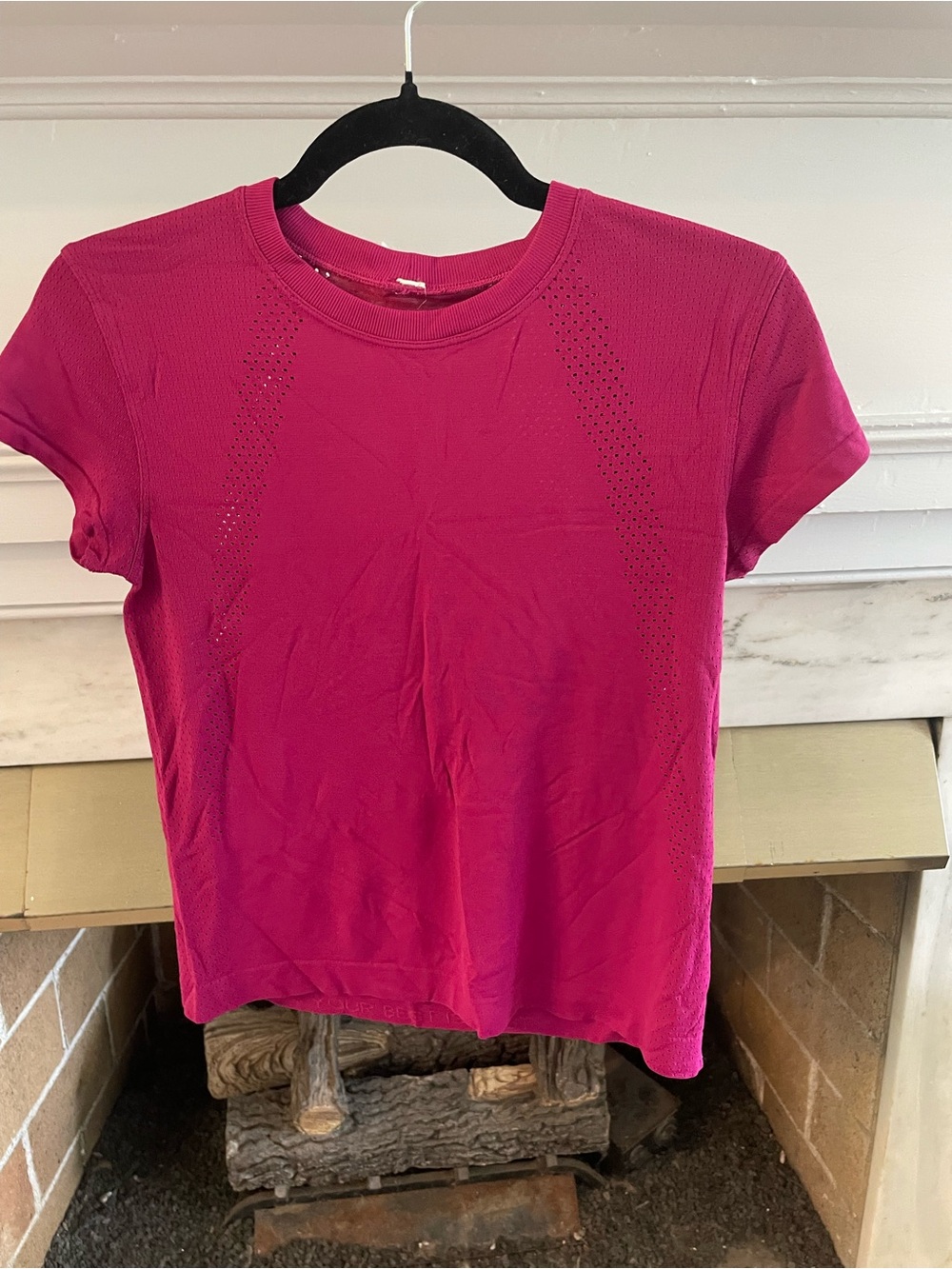 lululemon athletica Women's Short-Sleeve Tee in Bright Magenta
